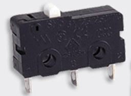 MICRO SWITCH 20mm 10A/250V C/ Botão / Patilhas soldar