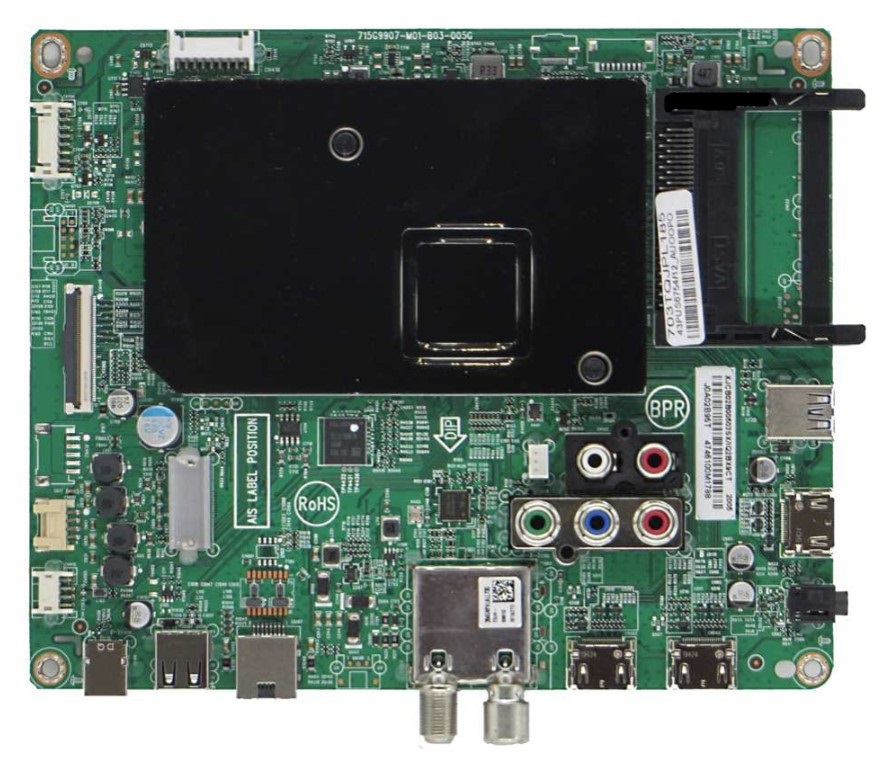 Main board Philips 55PU6804/12 - 715G9907-M01-B03-005G - 703TQJPL185 - Painel TPT550U2-EQYA3.G  -  Usada