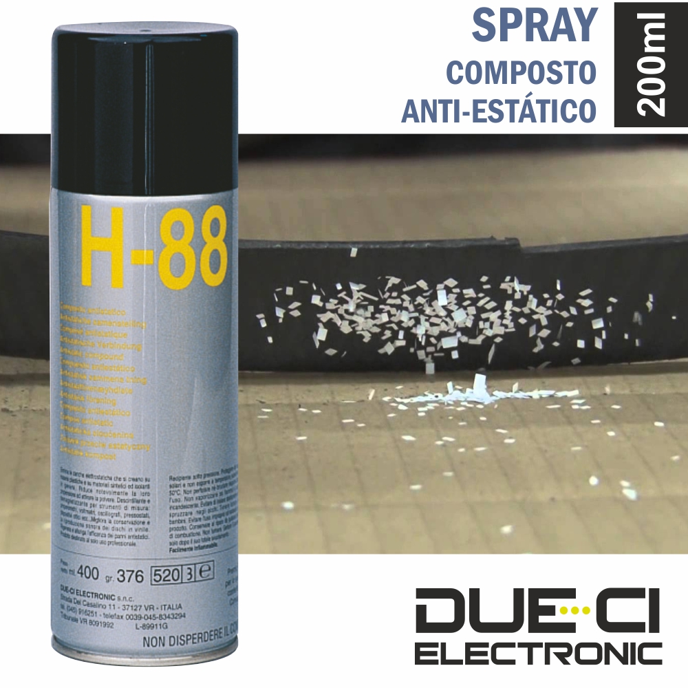 Spray DUE-CI  Composto Anti-Estático 200 ml