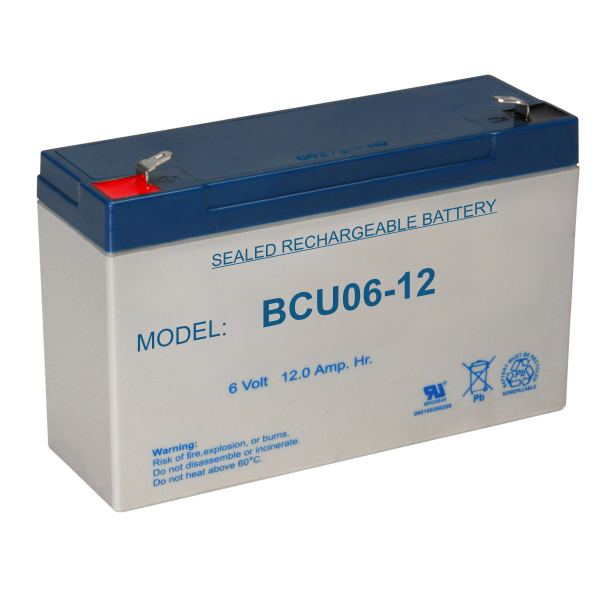 Bateria Ácida 6V 12Ah (151x94x51mm)