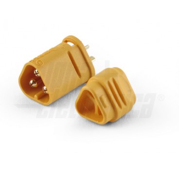 Ficha MT30 3 Pinos Macho P/ Bateria ALPHA
