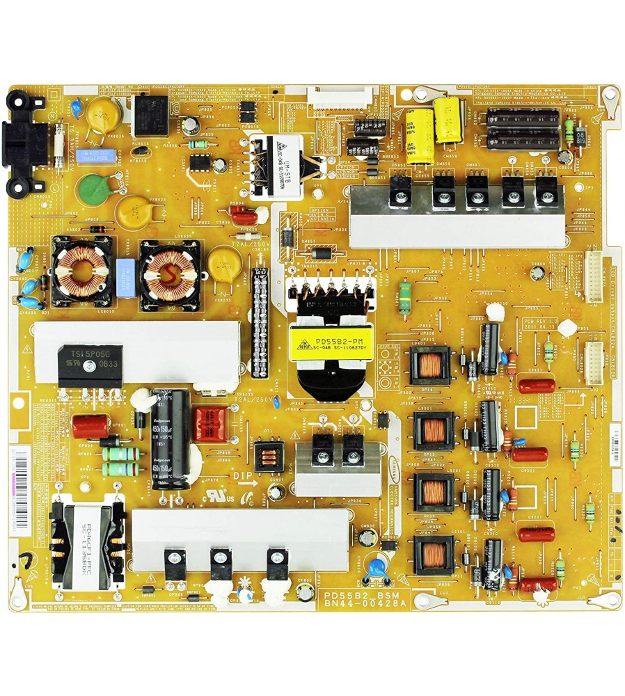FONTE ALIMENTAÇÃO LED TV PD BD, PD55B2_BDY BN44-00428A - Usada