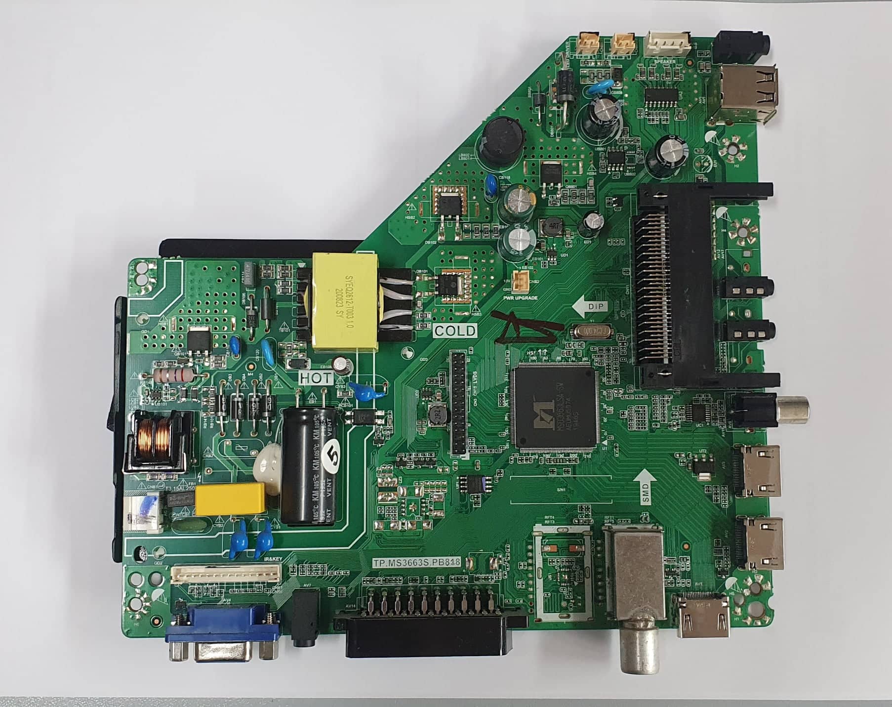 Main board TP.MS3663S.PB818  V320BJ7-PE1 Silver - Usada