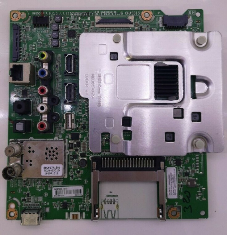 Board Ass Main LG 43UH603V EBR82405801 LC430DGE (FJ)(M2) - usada