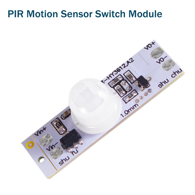 Interruptor Sensor Movimento PIR para fitas Led 12-24V - 2A
