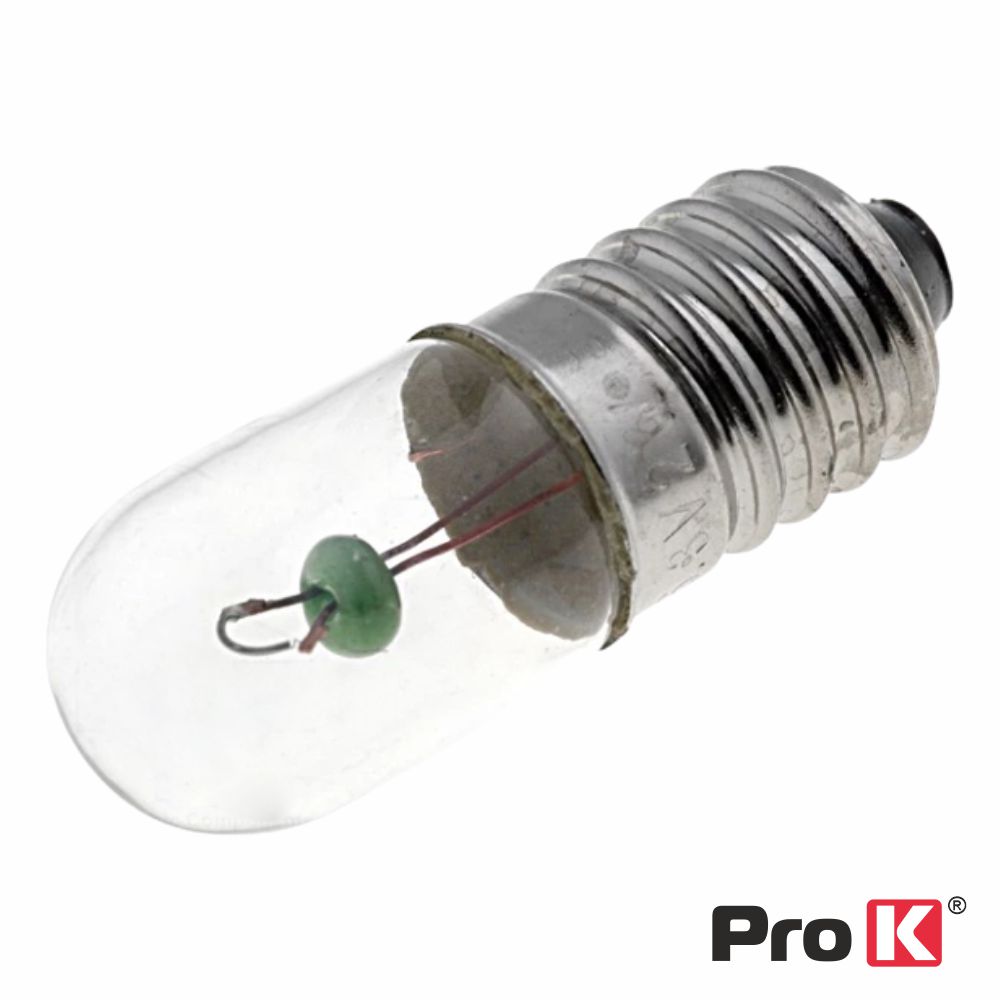 LAMPADA ROSCA E10 6.3V 0.3A