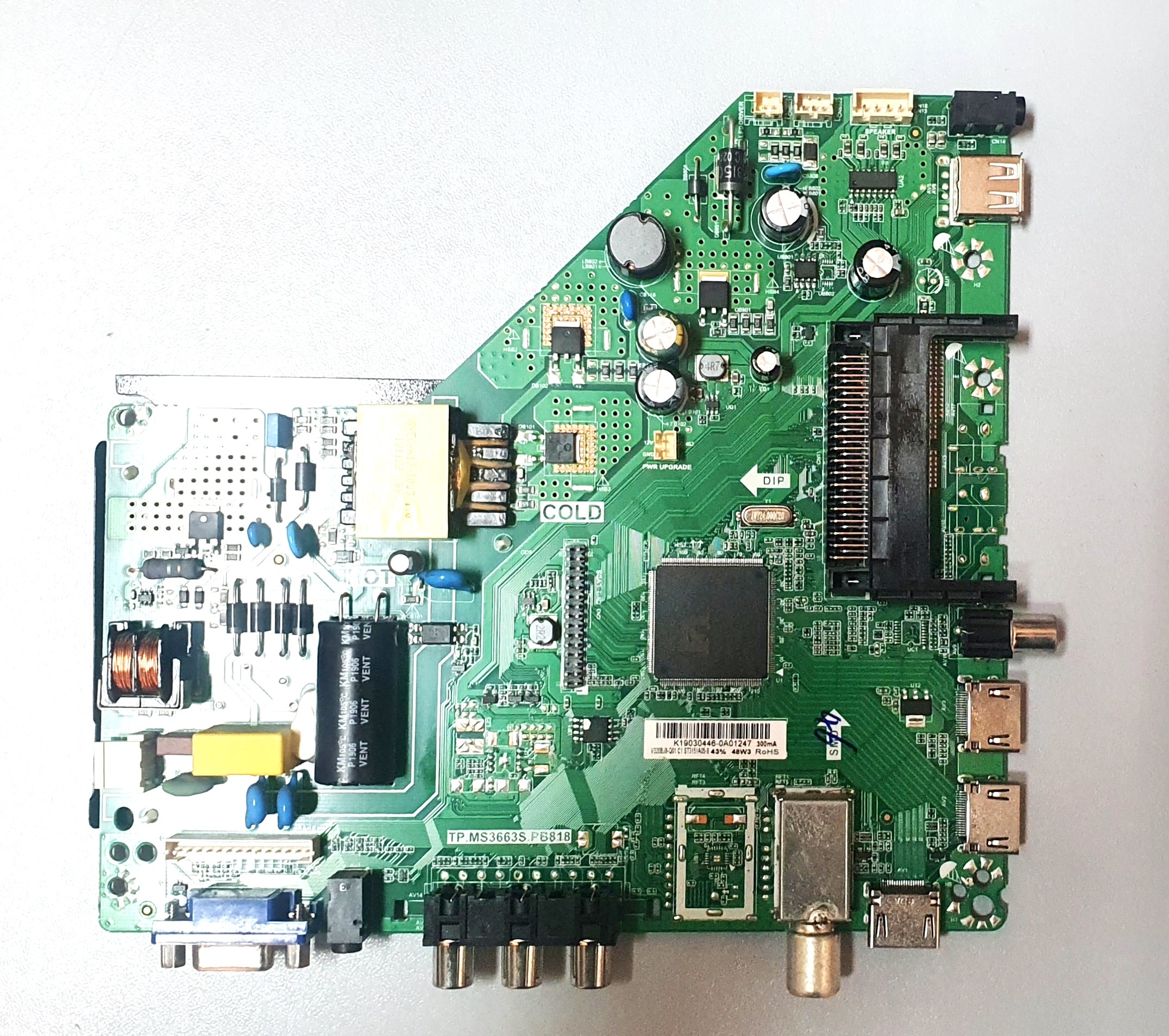 Main board TP.MS3663S.PB818 D32-M30 Silver - Usada