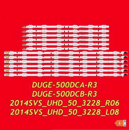 Kit 12 Barras (6A+6B) 14 Led´s 2014SVS_UHD_50_3228 DUGE-500DCA-R3 DUGE-500DCB-R3  - 1025mm