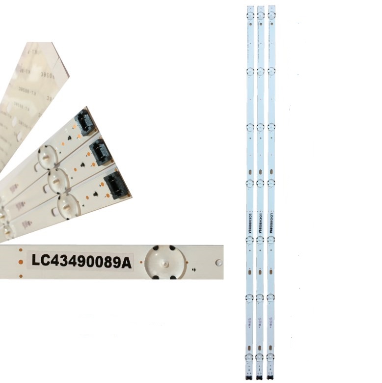 Kit 3 Barras 7 Led´s LC43490089A - LG Innotek DRT 43inch  829mm
