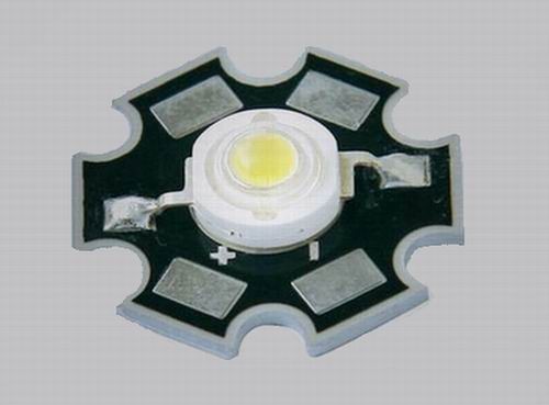 LED ALTO BRILHO 3W  - 3.2/3.4V  260/280 LUMENS - BRANCO FRIO 
