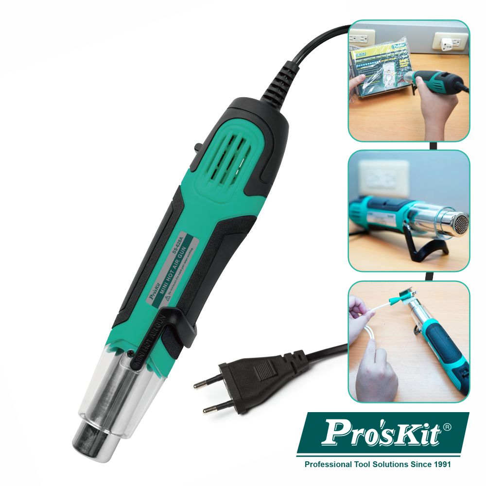 Mini Pistola De Ar Quente 250/500W PROSKIT SS-628F