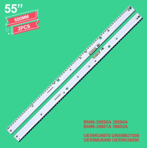 Kit 2 Barras 66 led´s 55" V6ER-550SMA-LED66-R2 + V6ER-550SMB-LED66-R2 = BN96-39595A + BN96-39596A