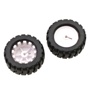 Roda p/ Carro Robot - 43mm - D-AXIS