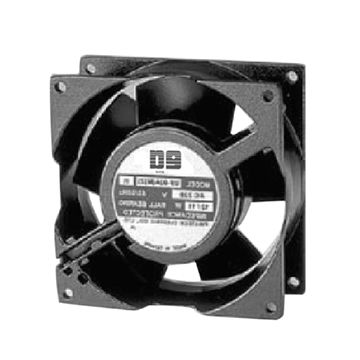 VENTILADOR 220V 92x92x38 pás Metalicas COM TERMINAIS - EA9238M