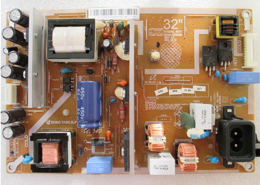 Fonte De Alimentação Fonte LCD  PSIV121411CIV32HD  BN44-00468B - Usada