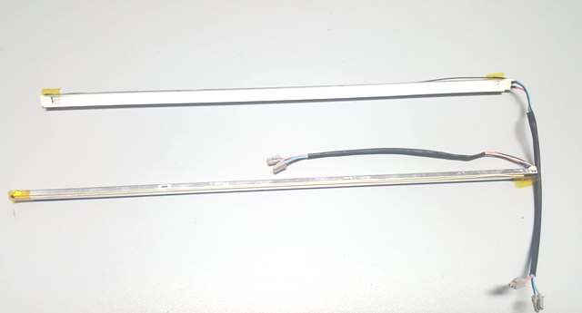 Grupo R+L lampadas ccfl frio   2x 2.0x385mm c/ frame 392x9mm