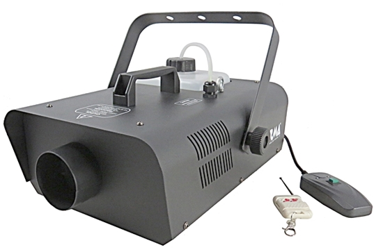 Máquina Fumos 1200W c/ Comando (Cabo + RF)
