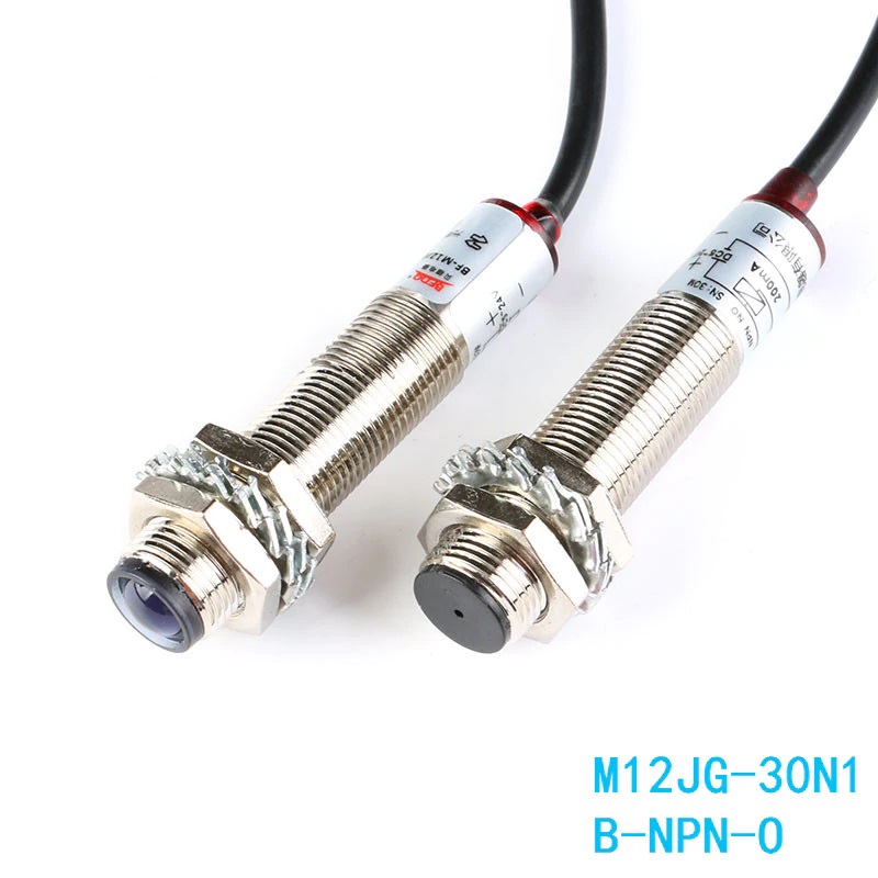 Sensor Laser M12JG-30N1 N/O B-NPN-O 20 Metros IP67