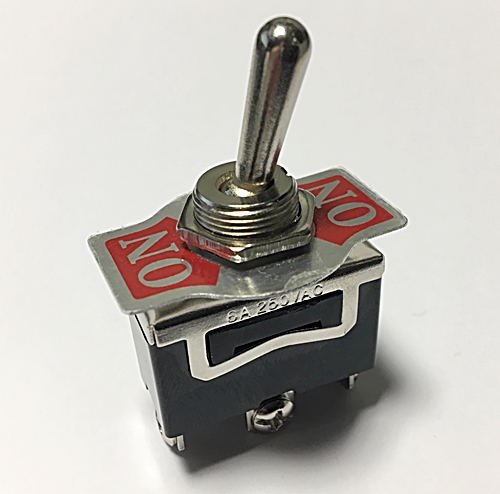 Comutador Alavanca 1 Circuito 6A 250V (I/I)