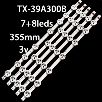 KIT 5 Barras led´s 39"DLED VNB_M8_CEM3_YE.PAR (4A+1B)