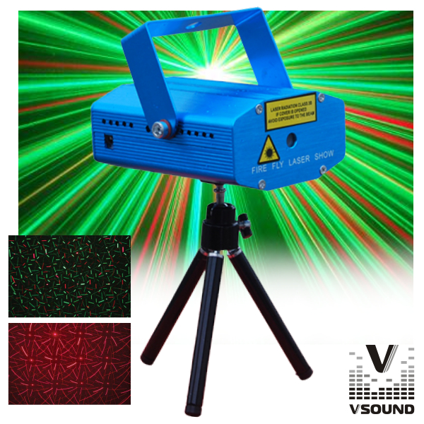 Laser 130mW Vermelho/Verde Star VSOUND