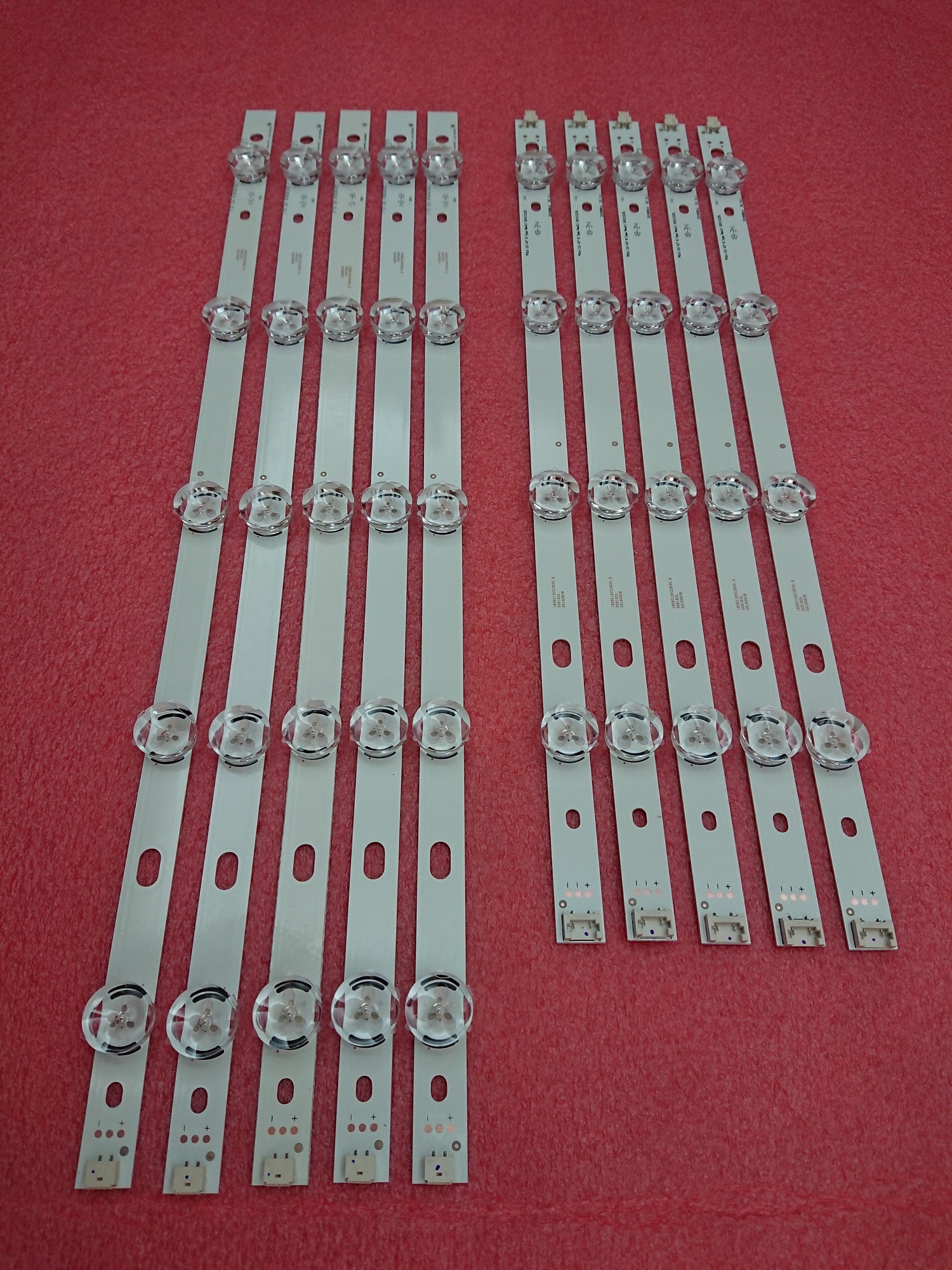 Kit Barras LED LG 42" 5x POLA2.0 42"A + 5x POLA2.0 42"B  rev0.1 - T420HVN05.2