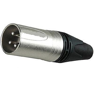 Ficha XLR 3 Pinos macho Extensão