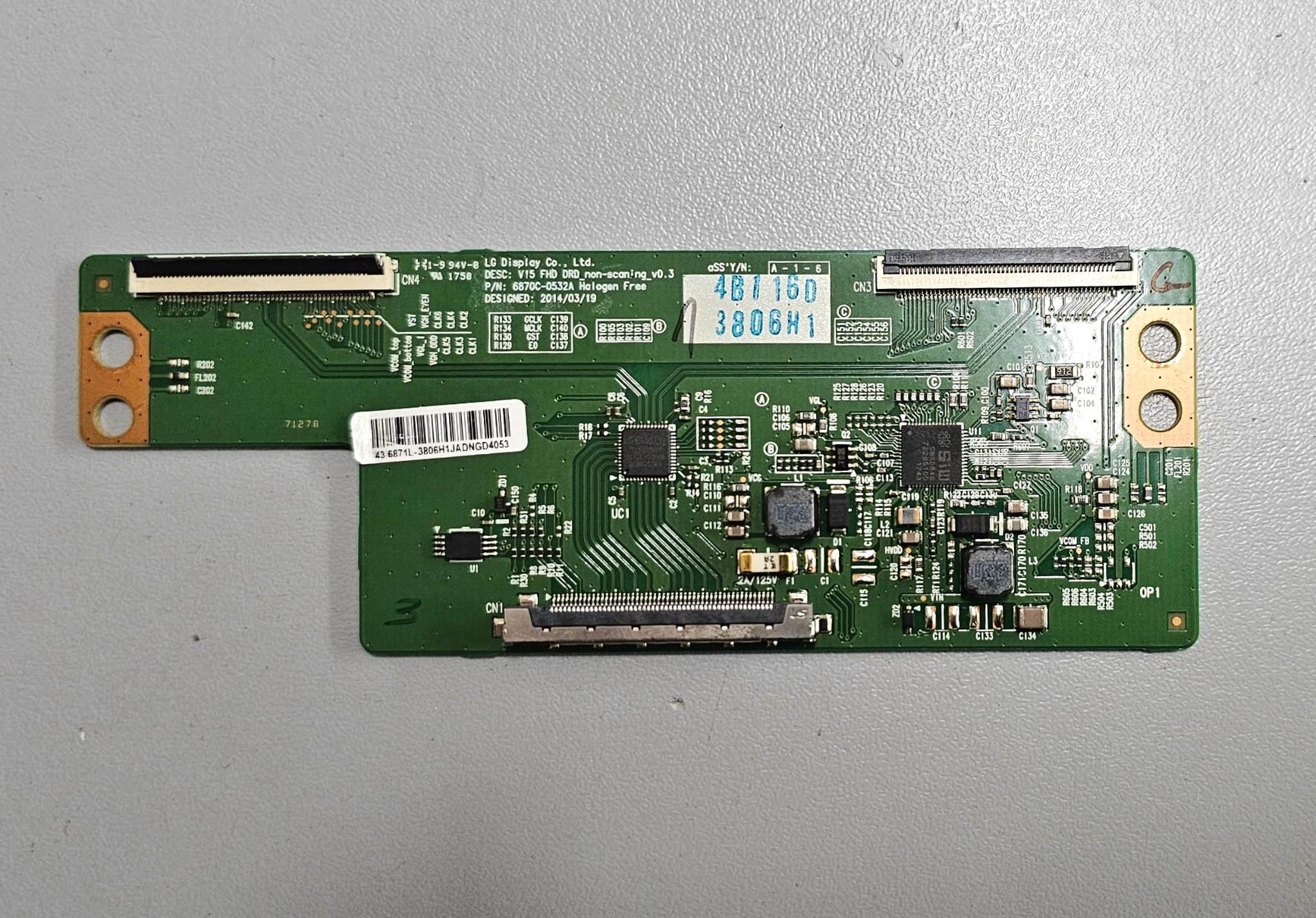 PLACA T-CON  6870C-0532A  V15 FHD DRD non-scaning_v0.3