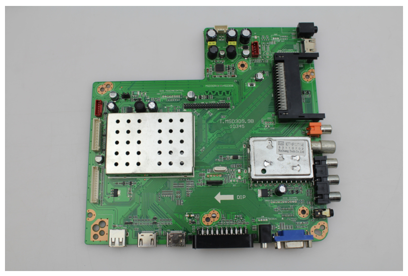 Main board  T.MSD309.9B 10345 - Painel LTA320AN12 - Blaupunkt 32/194J - Usada