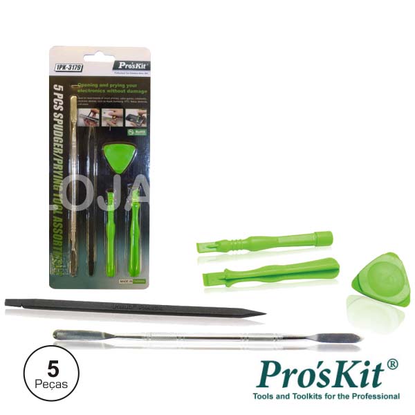 KIT DE 5 CHAVES PARA TELEMÓVEL PROSKIT 1PK-3179