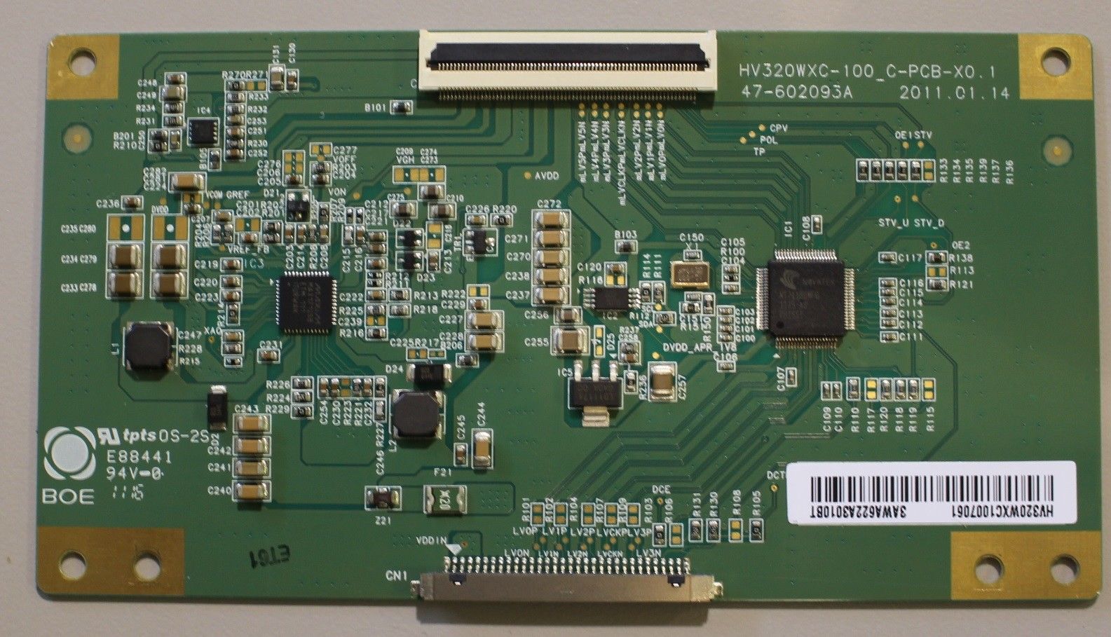 PLACA T-CON HV320WXC-100  -  USADA