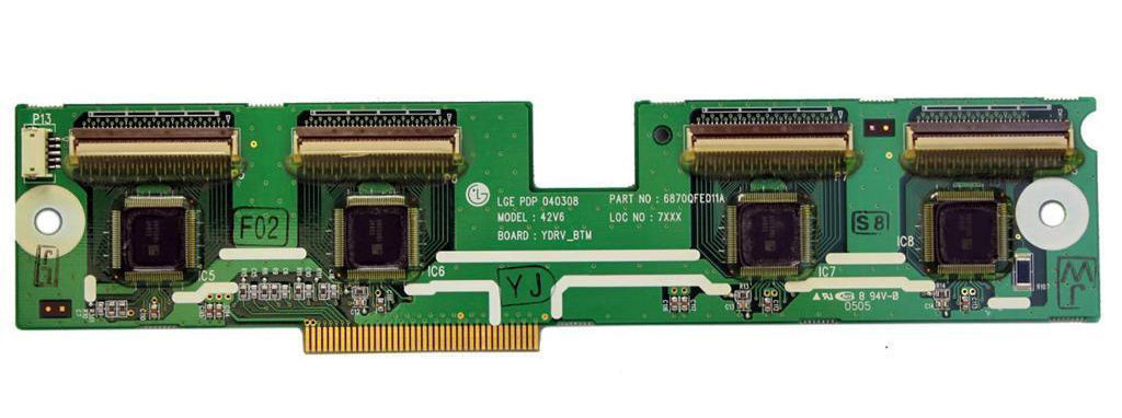 YDRV ASSEMB INFERIOR LG RZ42PX11 6870QQDH067B - USADO