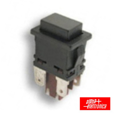 Interruptor Pressão Retangular 21x15mm