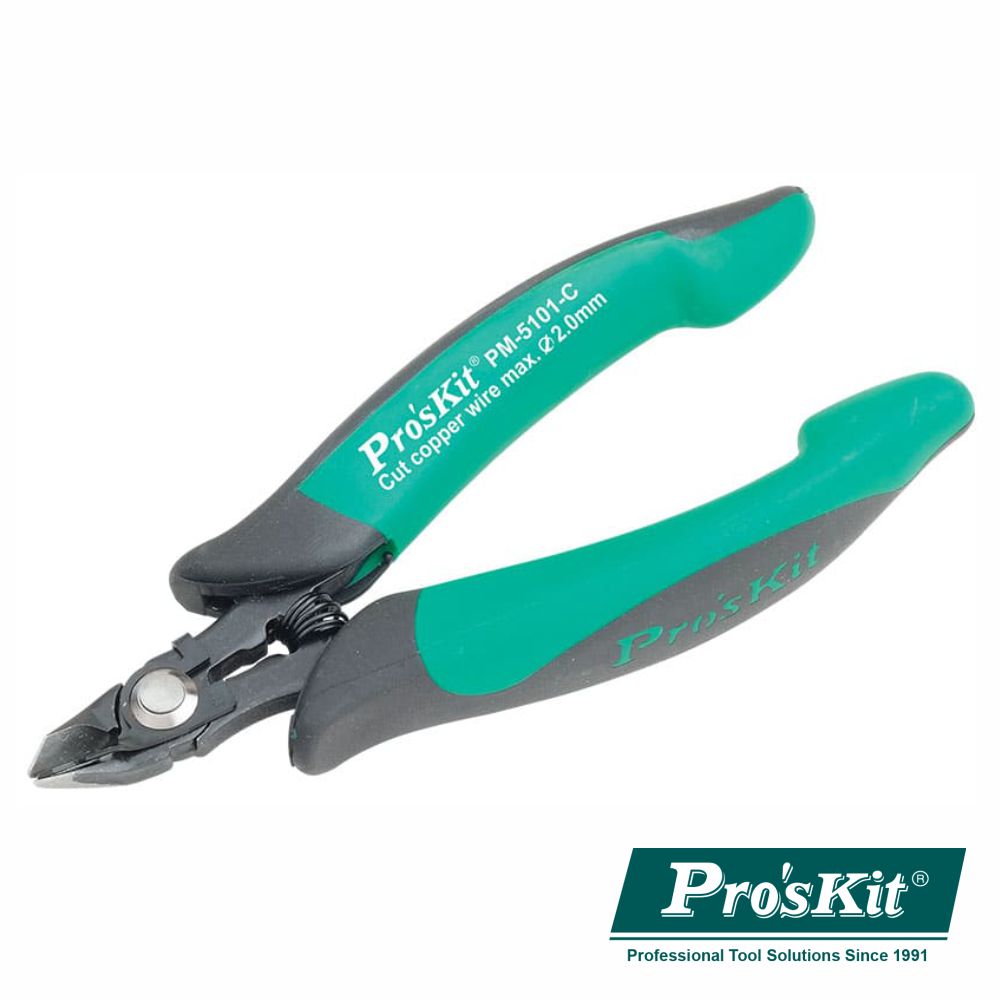 Alicate De Corte c/ clip segurança  130mm PROSKIT PM-5101-C