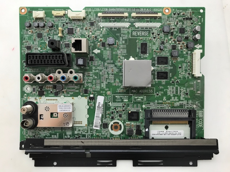 BOARD ASS MAIN 42LA660S 47LA660S EBT62376602 -Painel LC420EUH (PF)(F1) - LC470EUF (PF)(F1)  - Usado