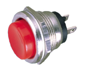 PULSADOR 15MM VERMELHO DH 11.533/I/N
