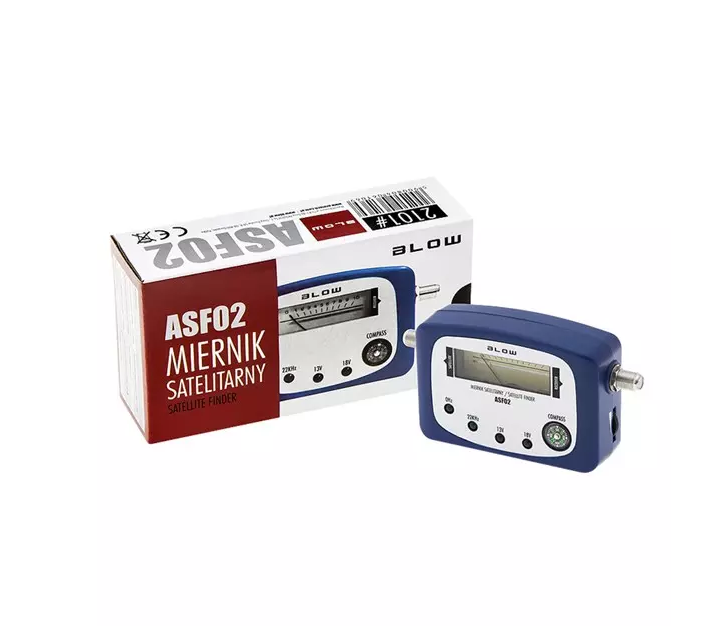 MEDIDOR SINAL SATELITE C/ BÚSSULA E BUZZER ASF02