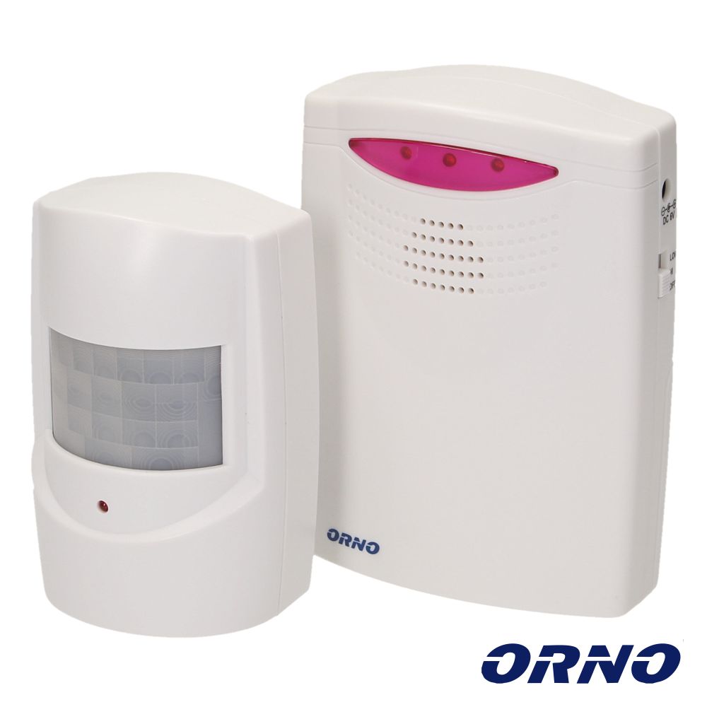 Detector de Movimento PIR s/ fios Orno