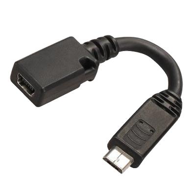 "Adaptador Micro USB ""B"" Macho / Mini USB 5P Fêmea 0,10mt"