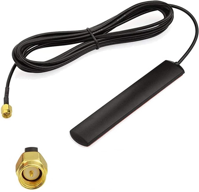 Antena Adesiva 4G WIFI/Bluetooth, SMA Femea Pino Central