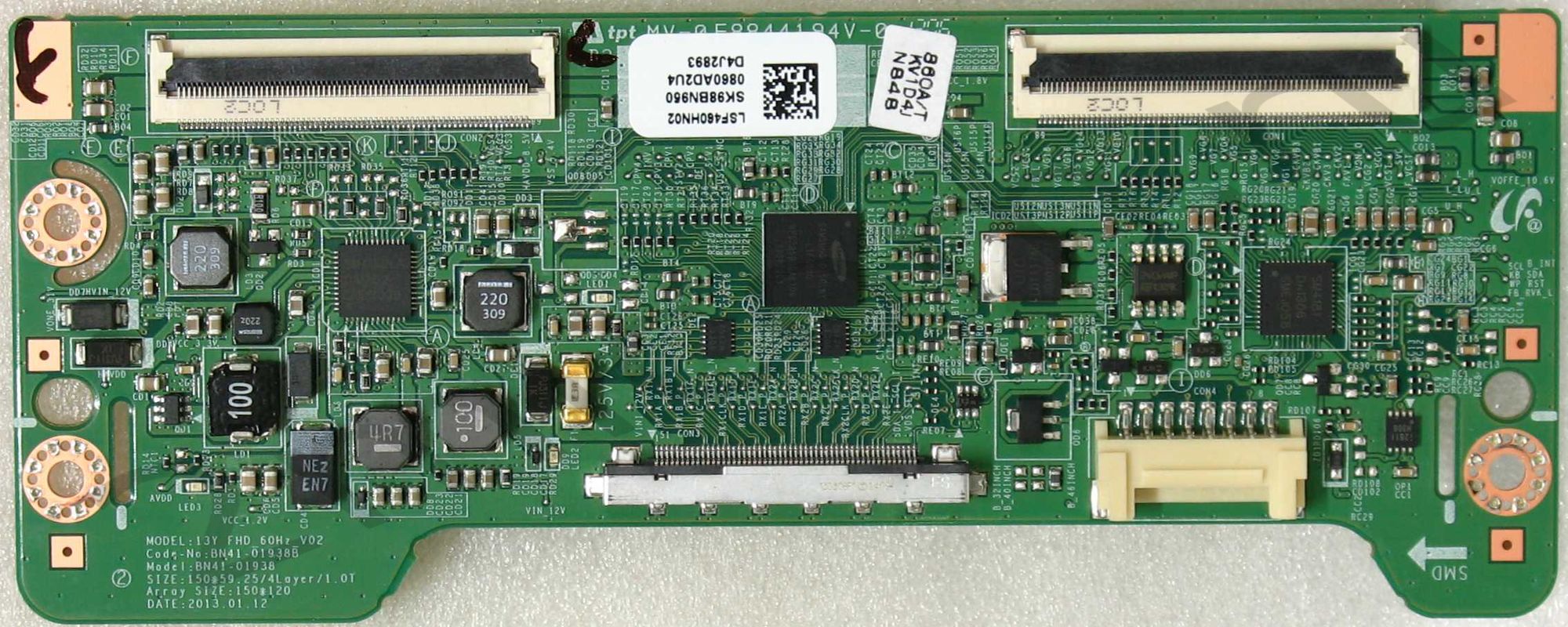 PLACA T-CON  LSF460HN02 BN41-01938B - BN95-00860A