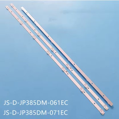 Kit 3 Barras LED led´s 2x JS-D-JP385DM-071EC + JS-D-JP385DM-062EC - 38DM1000 600MA