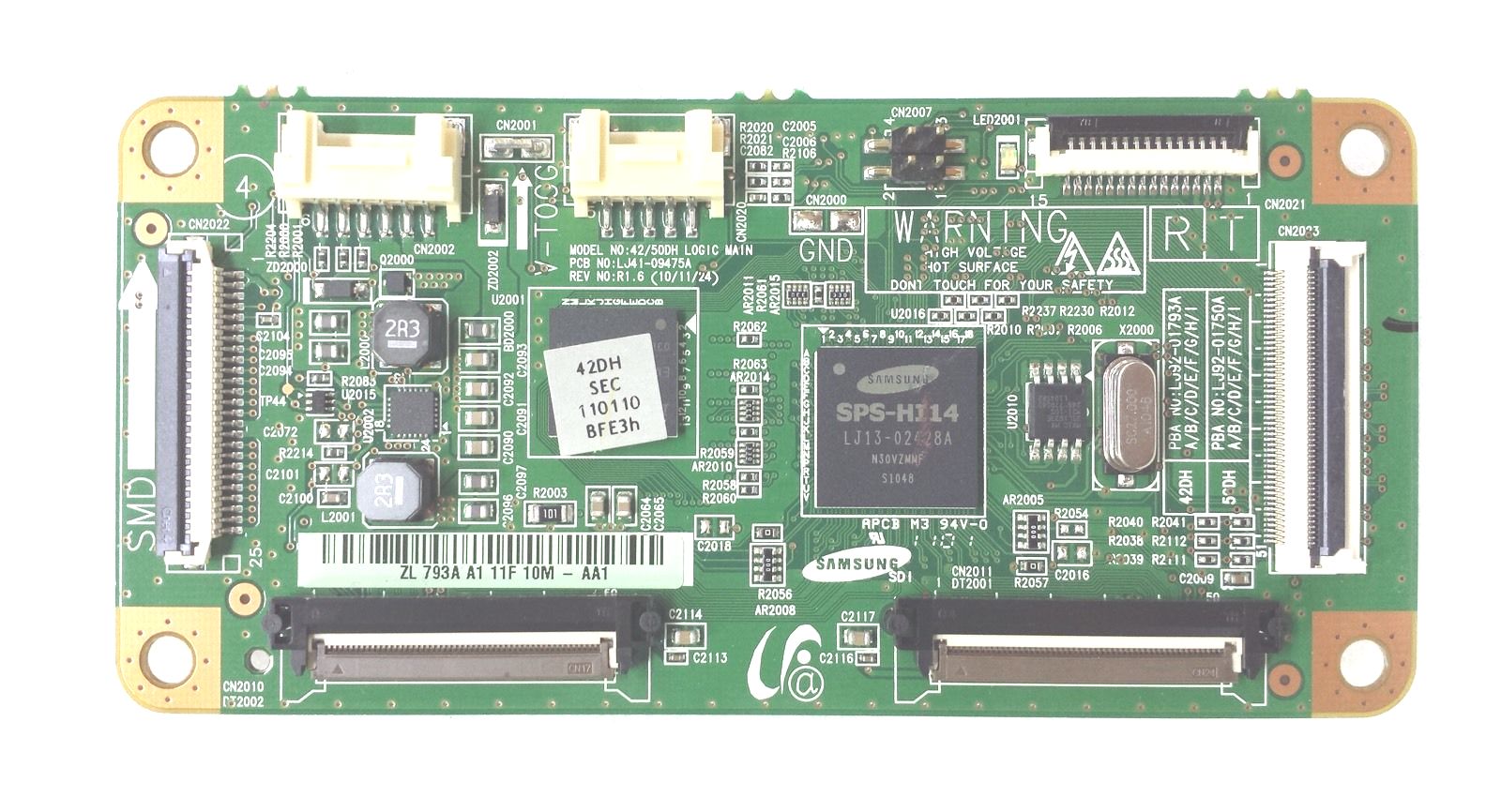 ASSY PDP P-LOGIC BOARD;S42AX-YB11,PL42A - BN96-16507A - LJ41-09475A - LJ92-01793A - ps43d450a2wxxc  - USADO