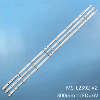 Kit 3 Barras LED 8 led´s 43" MS-L1292 V2  800mm