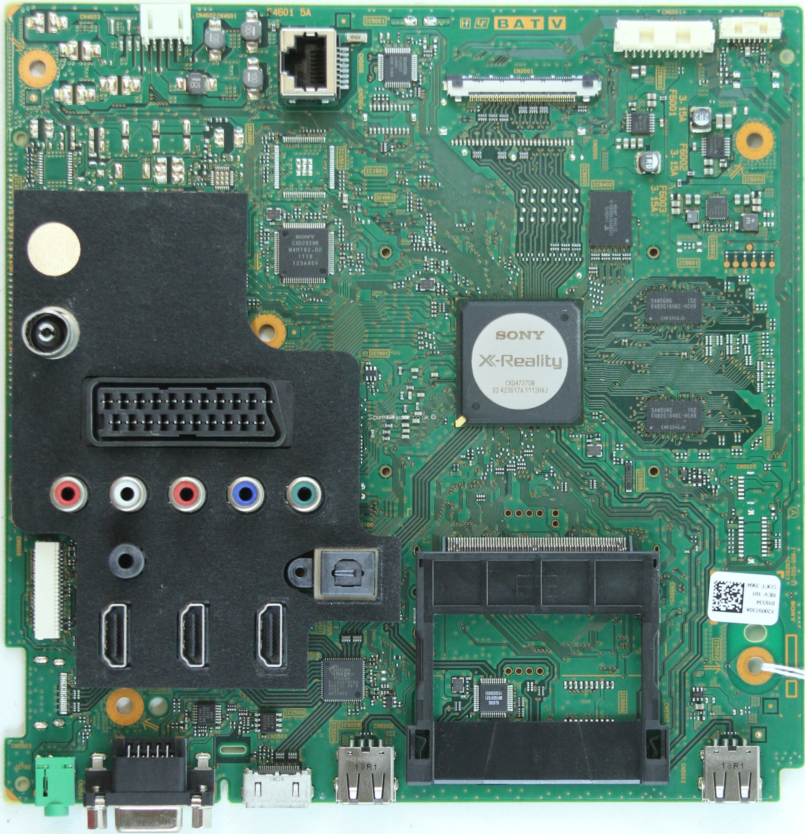 MAIN BOARD SONY KDL-40HX723 40" LED TV 1-885-502-21 Y2009730A - DISPLAY: LTY400HL03 - USADA