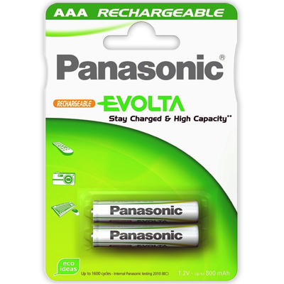 Pilha Recarregável R03 750mAh (Blister 2)