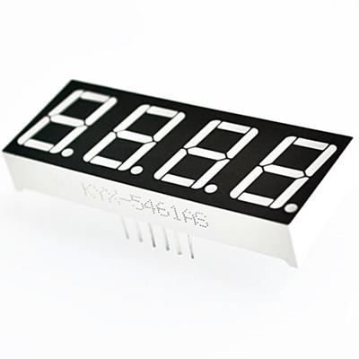 Display LED 4x7 Segementos - Anodo Comum - Vermelho