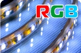 Fita LED 5050 IP65 12V 5m-300Led RGB
