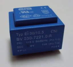 Transformador Encapsulado 115V AC - 9V AC 1VA