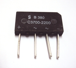 PONTE RECTIFICADORA 380V 3.7A